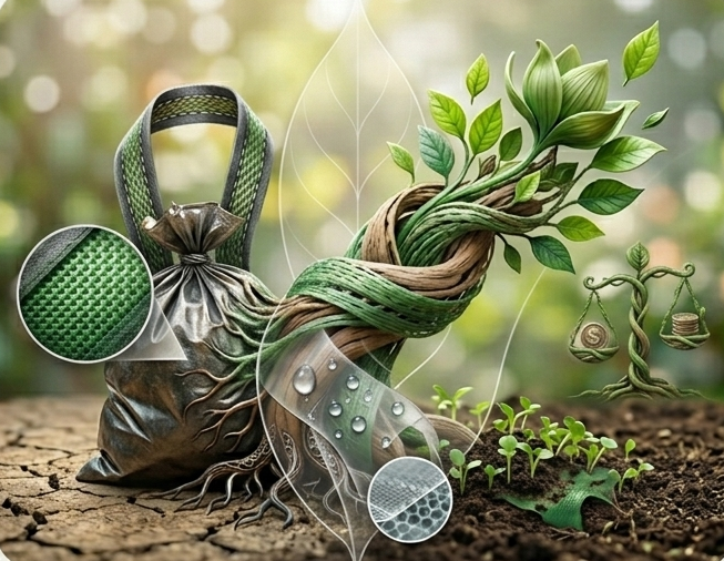 Garbage bags or sustainable environment